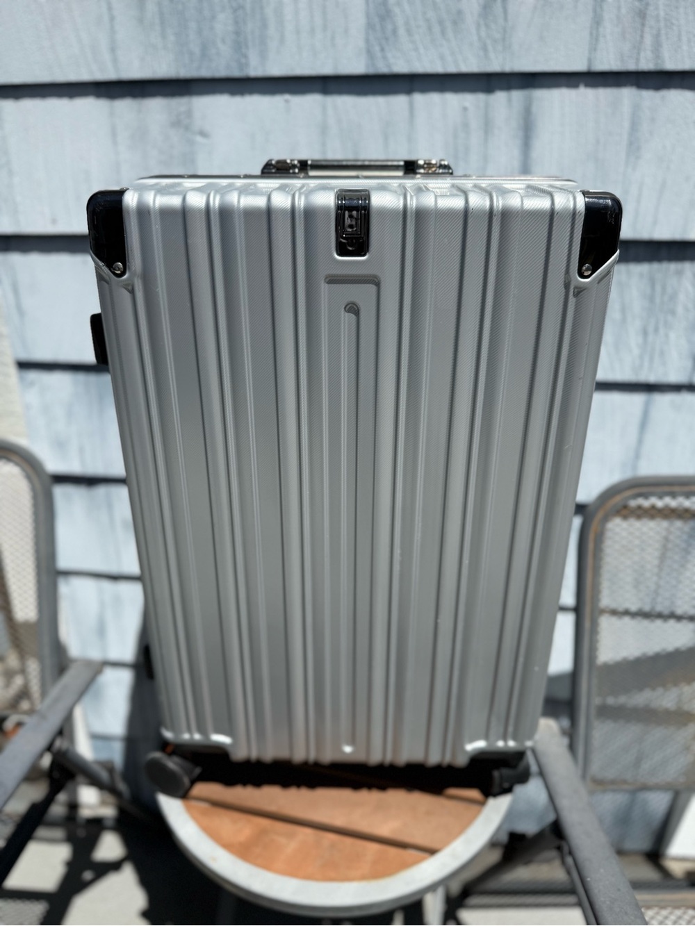 Checked Luggage Upgrade PC Hard Shell Rolling Travel Medium Suitcase 24” Medium